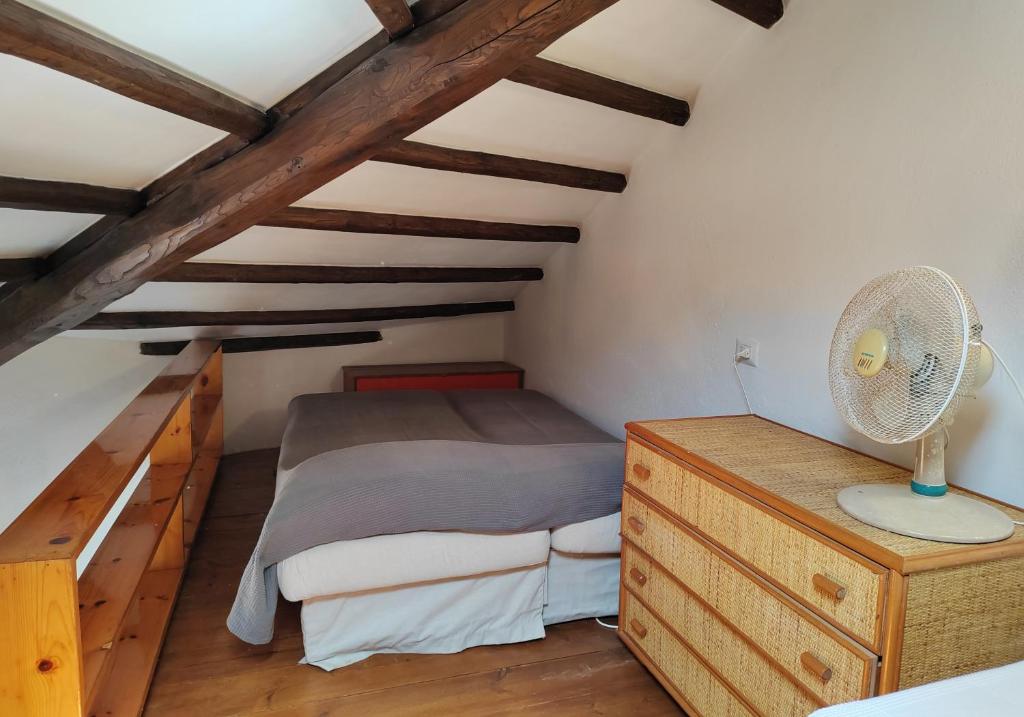 Postel nebo postele na pokoji v ubytování Isola di Giannutri Tukul panoramico