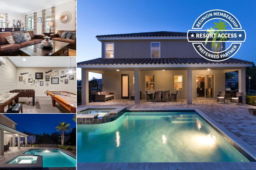 The Ultimate Mansion on Reunion Resort and Spa Orlando Mansion 5144 ...