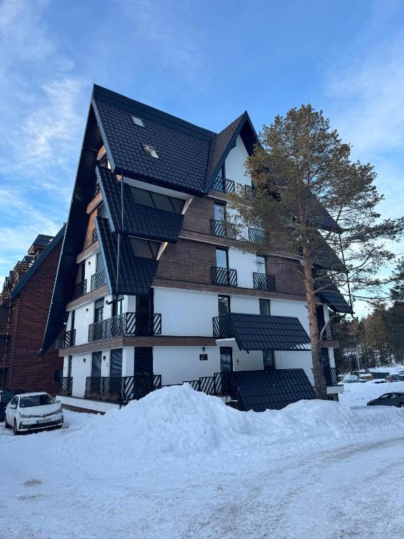 Budova, kde se apartmán nachází