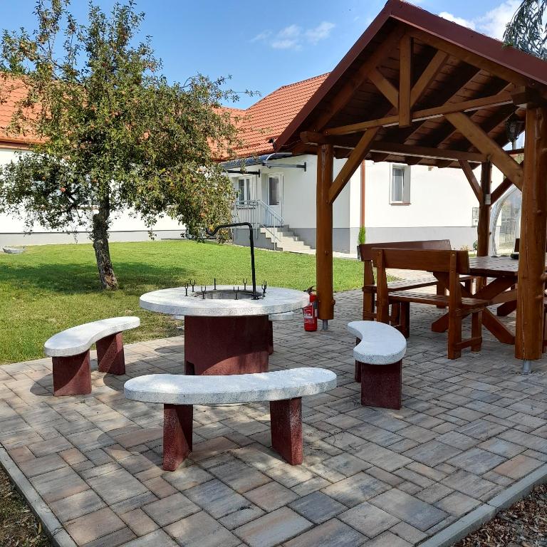 Budova, kde se vila nachází