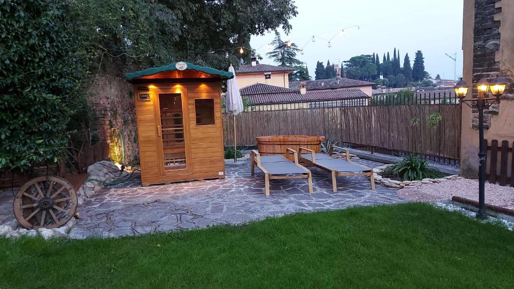 Zahrada ubytování Sidus Rooms