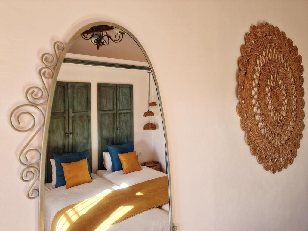 Postel nebo postele na pokoji v ubytování Finca Flamenco Holiday Suites Adults Only