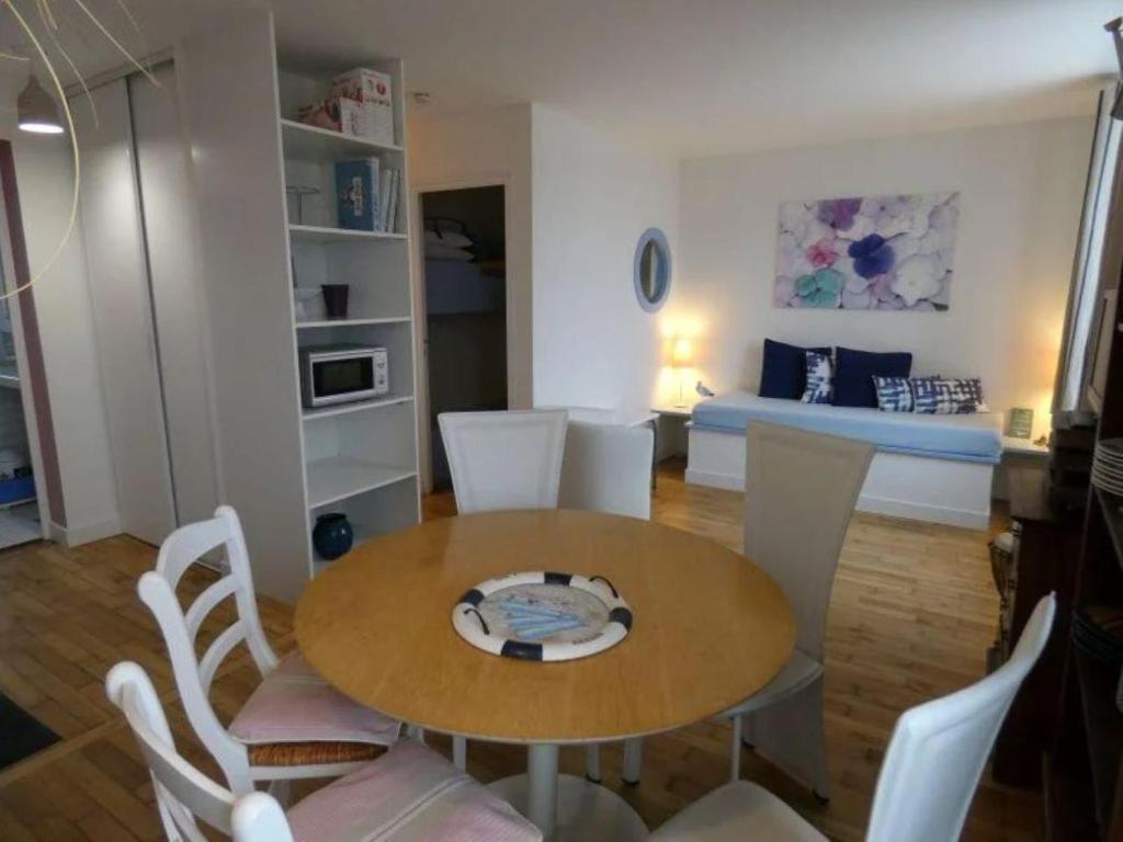 Posezení v ubytování appartement fleurs