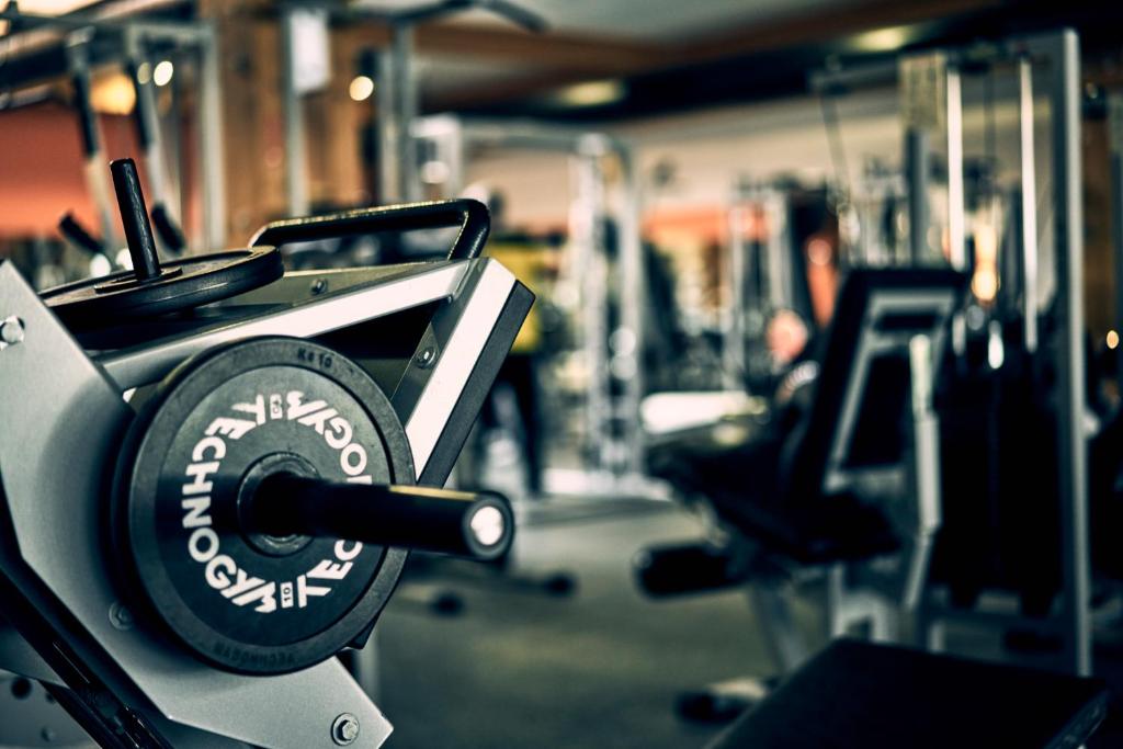 Palestra o centro fitness di Hotel International Brno