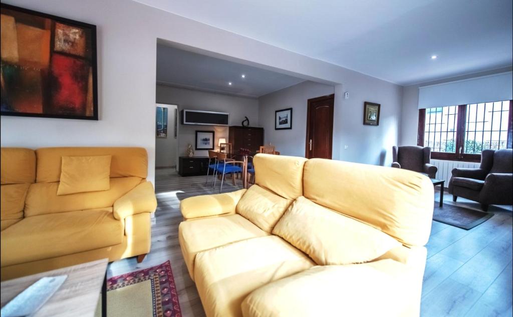 Posezení v ubytování HomeHolidaysRentals Confort