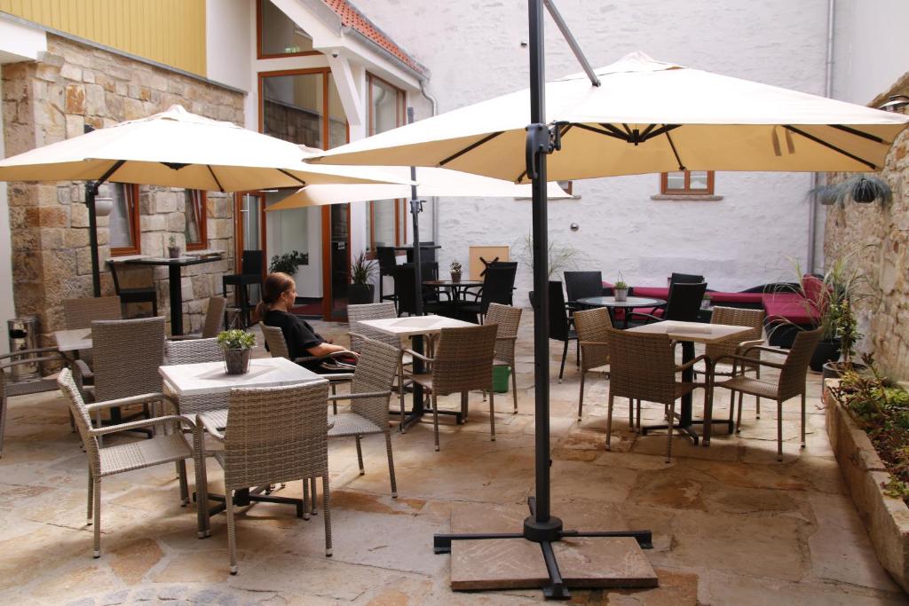 Restaurace v ubytování Hotel Am Markt