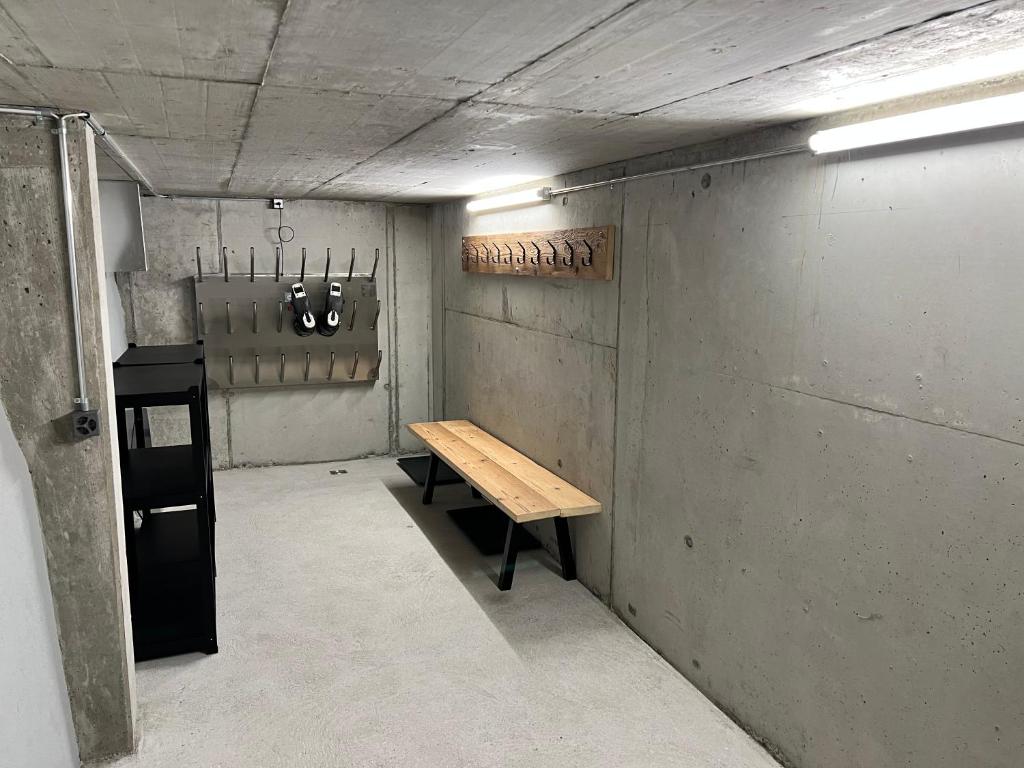 Kuchyň nebo kuchyňský kout v ubytování Chalet Charbon
