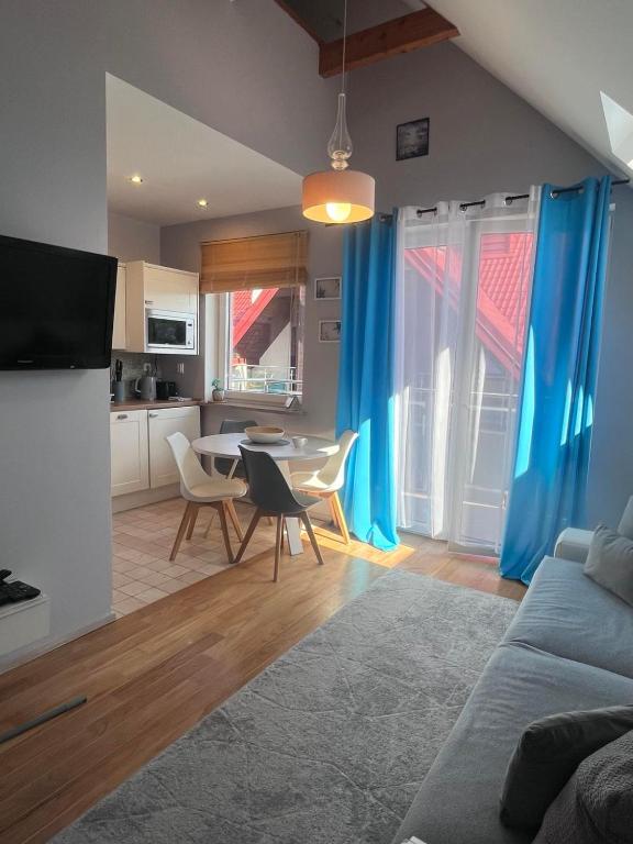 Kuchyňa alebo kuchynka v ubytovaní Apartament Przy Klifach