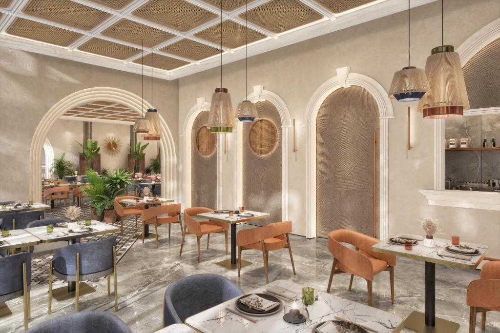 Posezení v ubytování Sky Bay Dubai Business Bay