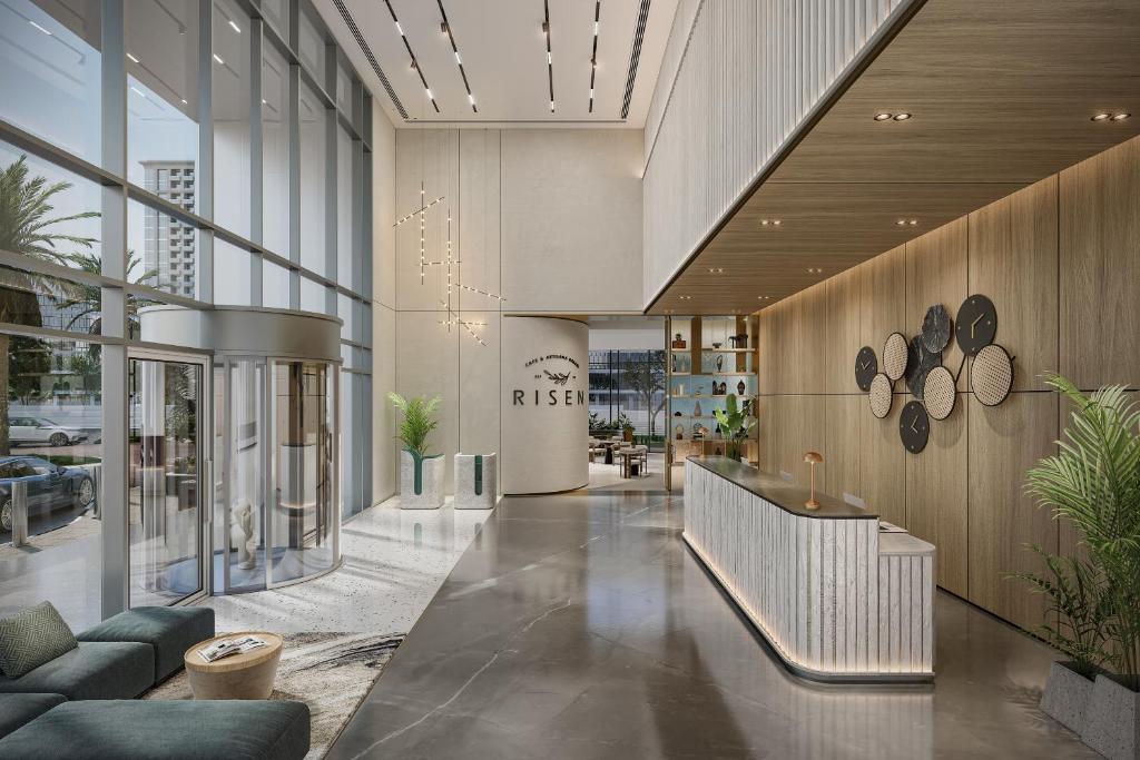 Posezení v ubytování Sky Bay Dubai Business Bay