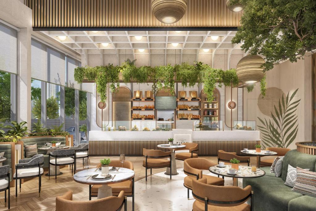 Posezení v ubytování Sky Bay Dubai Business Bay