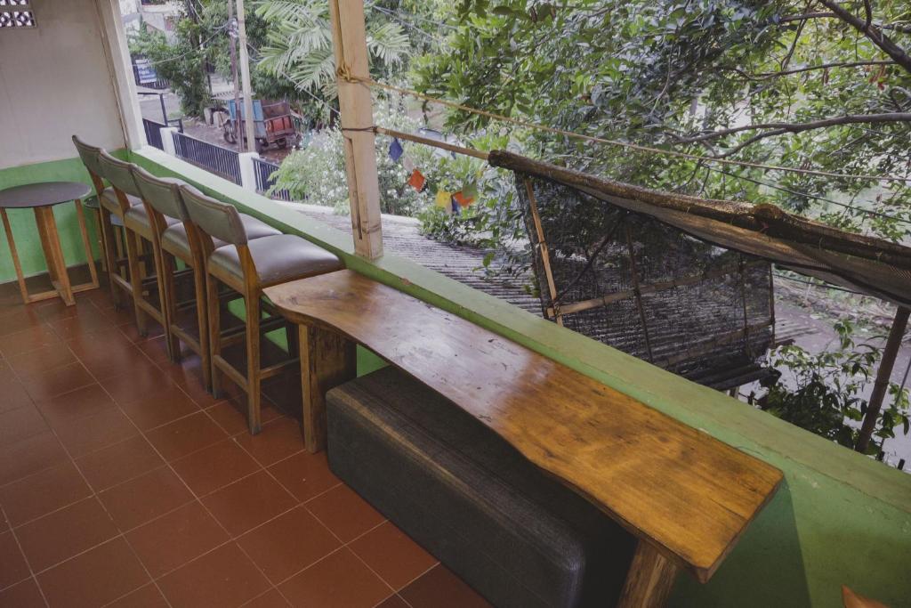 Balkón nebo terasa v ubytování Banua KDP - Coffee & Breakfast