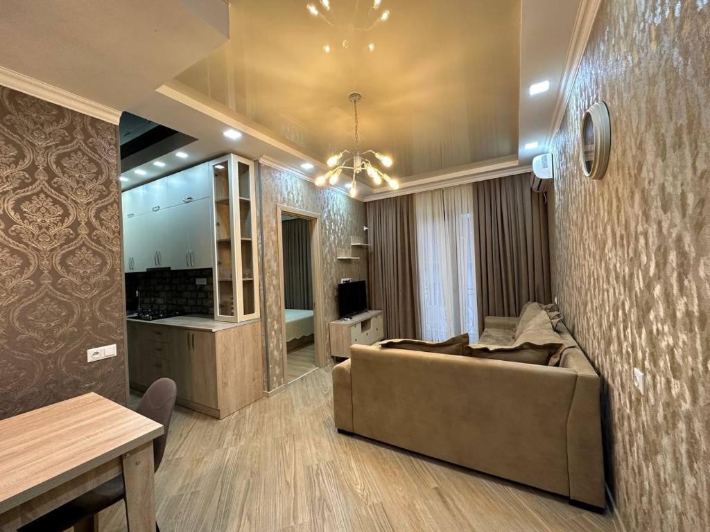 Posezení v ubytování Marika apartment