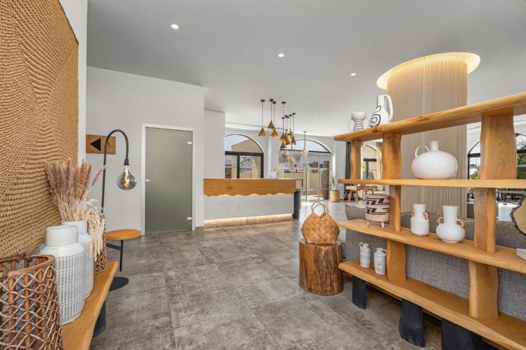 Kuchyň nebo kuchyňský kout v ubytování Cabana Blu Hotel & Suites