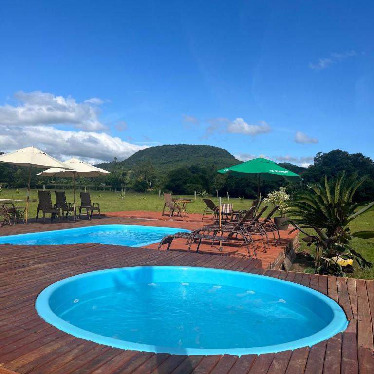 Cabanas Bela Vista - Familiekamer Met Uitzicht Op Het Meer