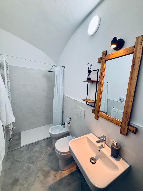 Koupelna v ubytování Hd Guesthouse Oasi urbana con parcheggio privato gratuito, fronte stazione
