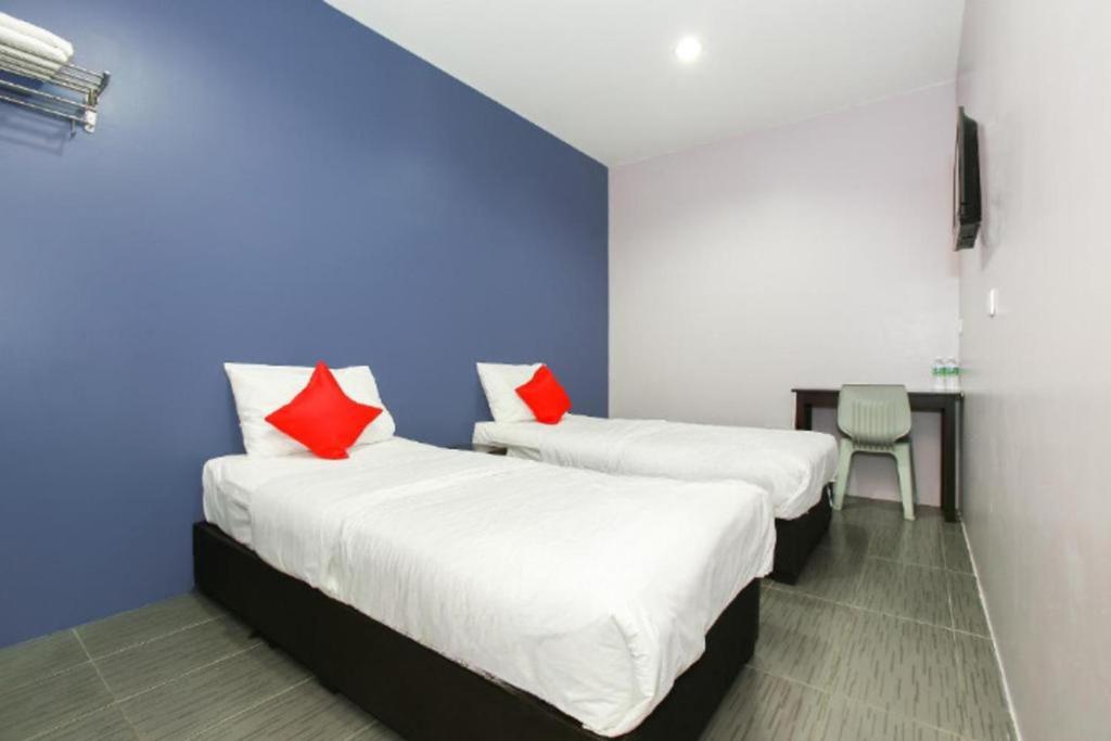Postel nebo postele na pokoji v ubytování De Hotel