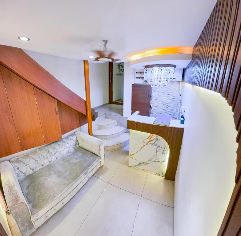 Koupelna v ubytování Hotel Winton