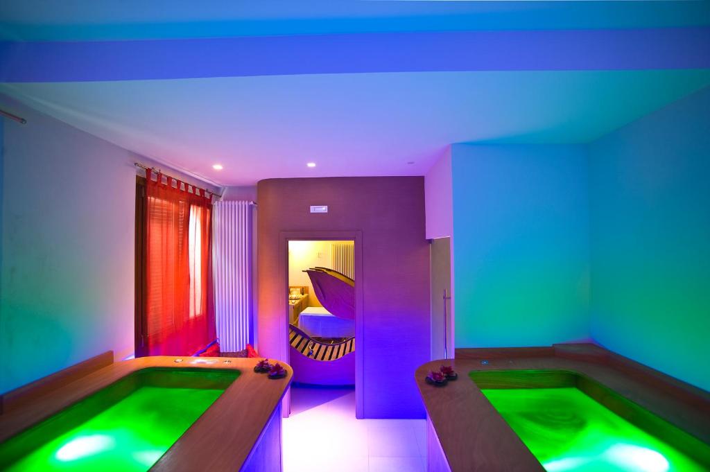 Lázně a/nebo wellness v ubytování Hotel Villa Ricci & Benessere