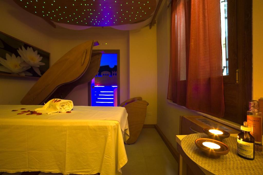 Lázně a/nebo wellness v ubytování Hotel Villa Ricci & Benessere