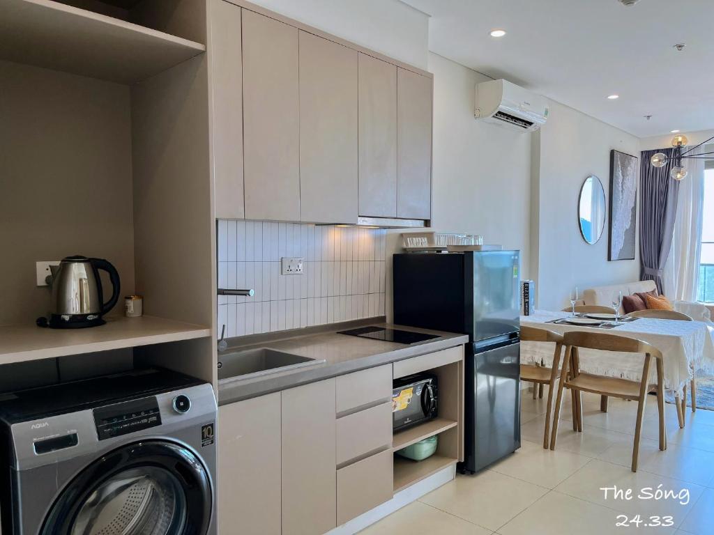 Căn hộ 2 phòng ngủ nhìn ra cảnh thành phố