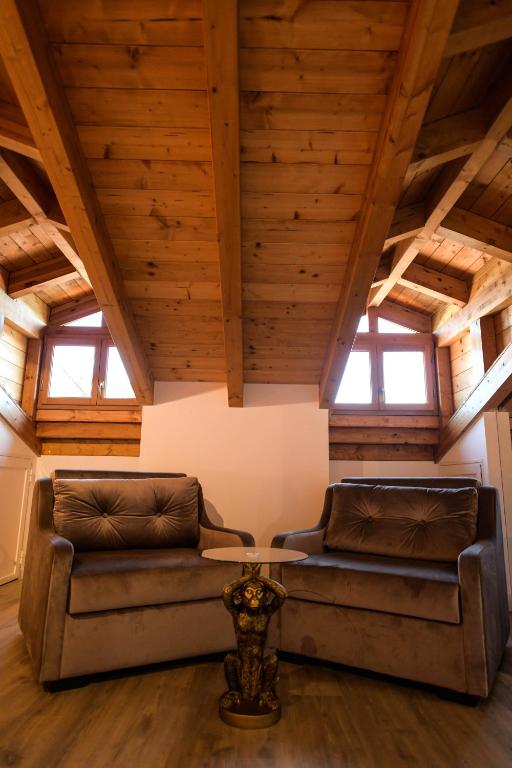 Posezení v ubytování Hotel Delicia