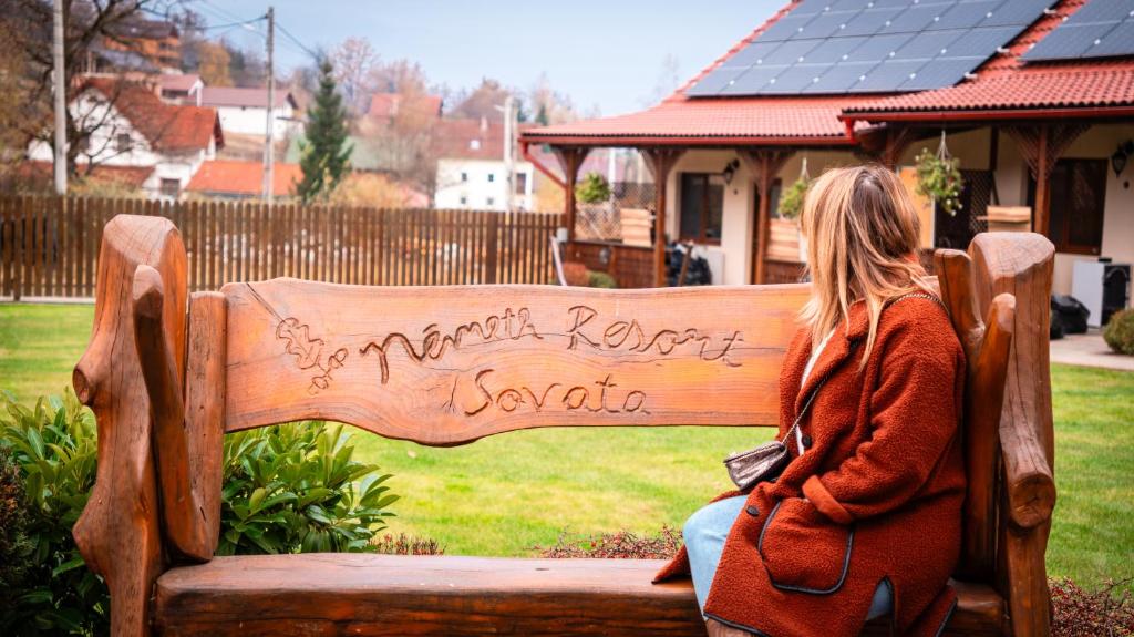 Zahrada ubytování Németh Resort