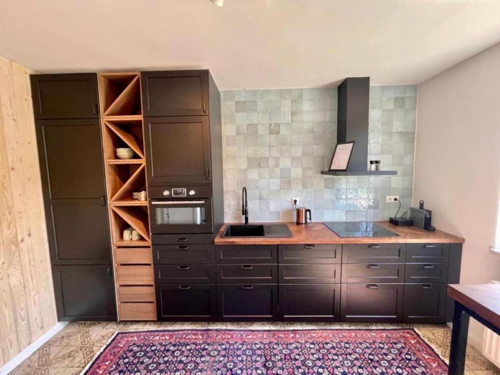 Kuchyň nebo kuchyňský kout v ubytování Chalet beim Georgi Schloss