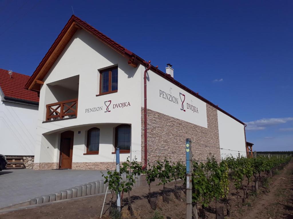 Budova, kde se penzion nachází