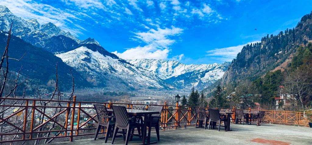 Naturlandskabet i nærheden af bed and breakfast-stedet