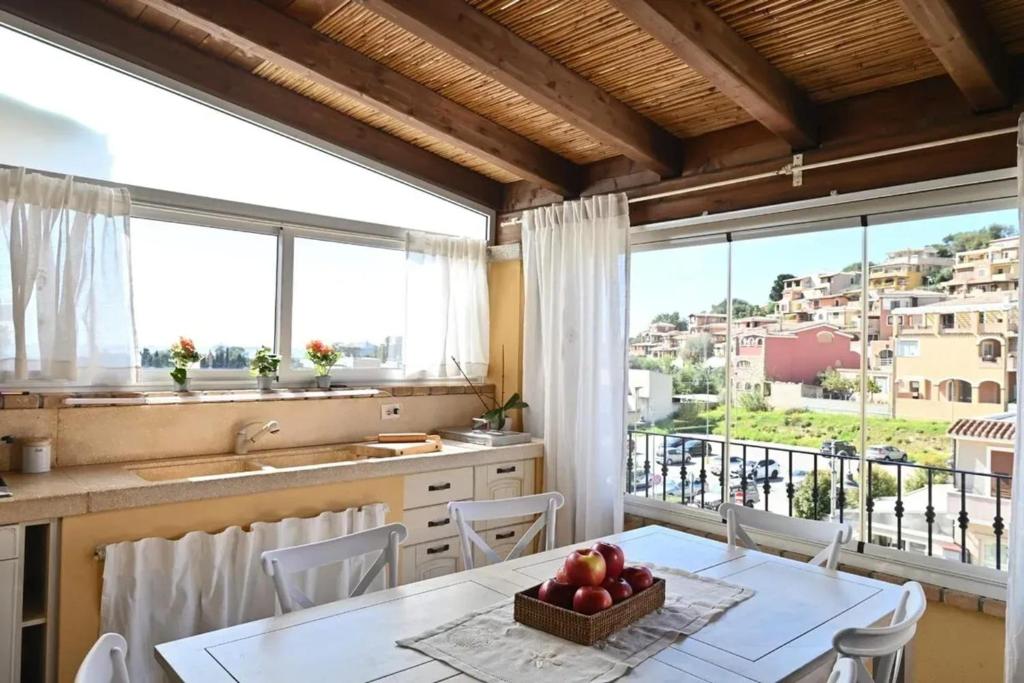 Balkón nebo terasa v ubytování Sea View Apartment in Sardegna - 90 m², 5 people