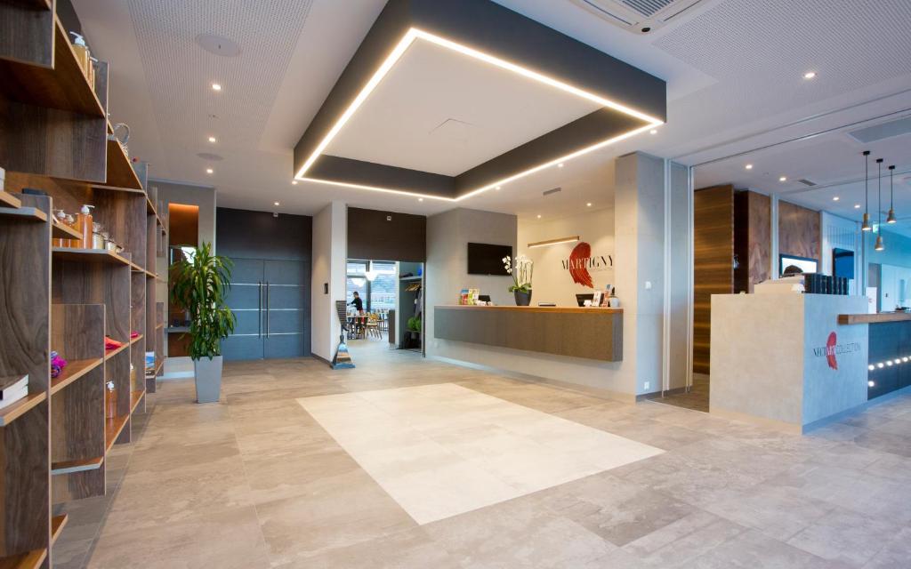 Vstupní hala nebo recepce v ubytování Martigny Boutique-Hôtel