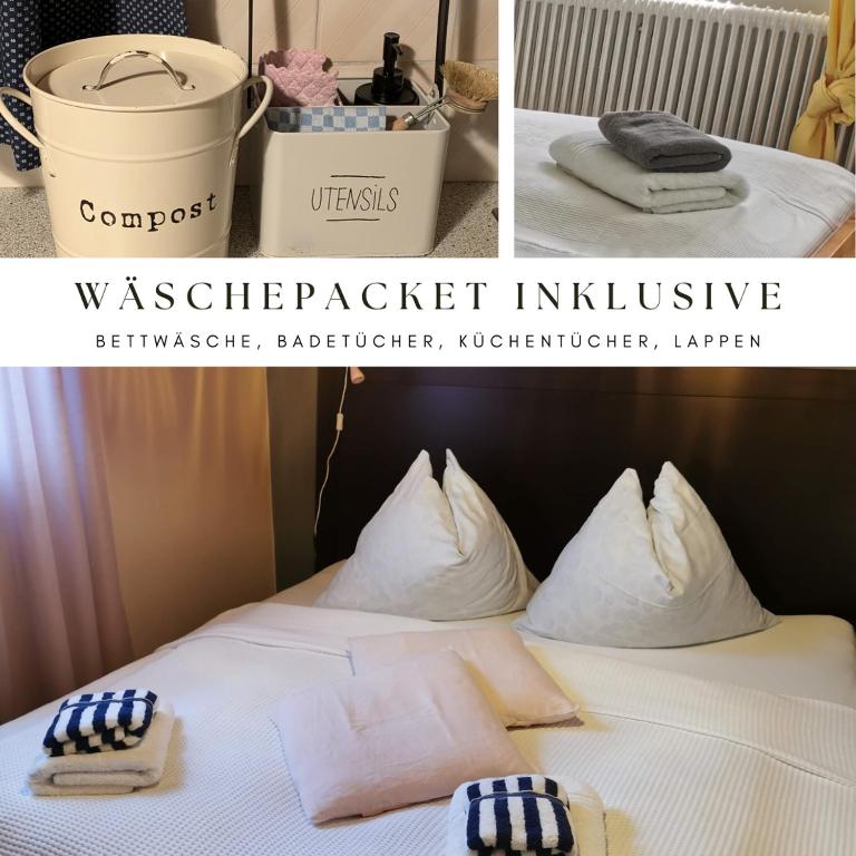 A bed or beds in a room at Die Labsalerie - Urlauben am Wörthersee