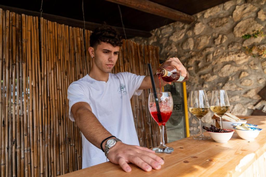 Nápoje v ubytování Roba Degli Ulivi