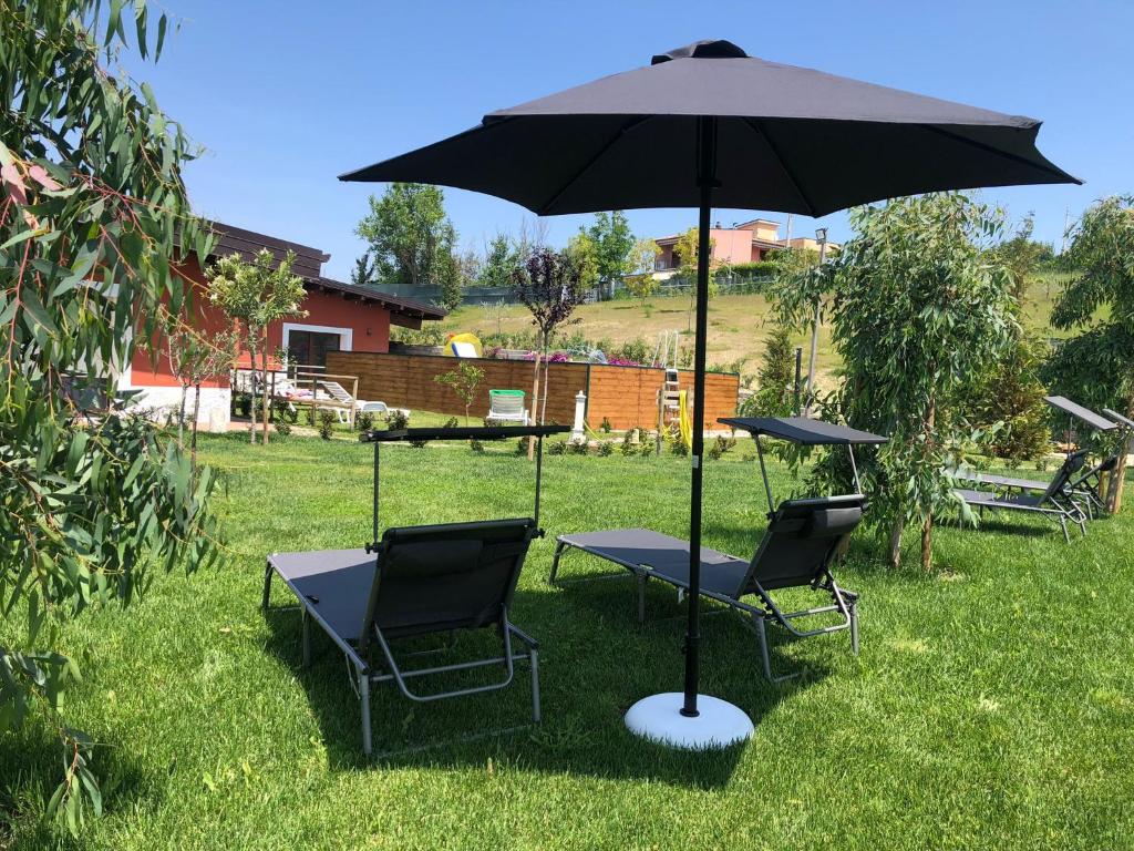 Zahrada ubytování B&B House