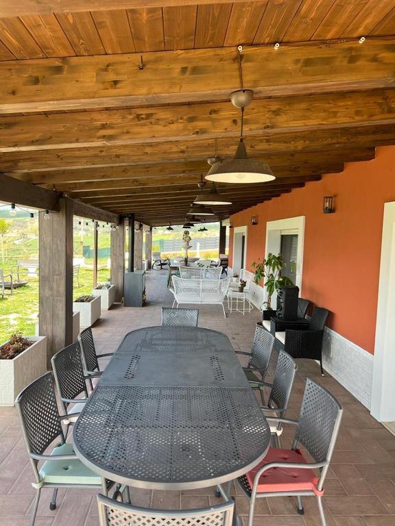 Posezení v ubytování B&B House