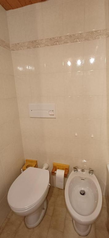 Koupelna v ubytování Res. Sole Alto appartamenti Solandra