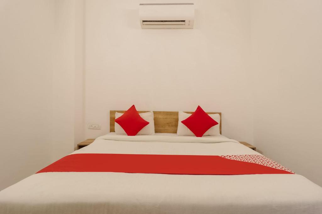 Postel nebo postele na pokoji v ubytování Super Hotel O Perky Stay