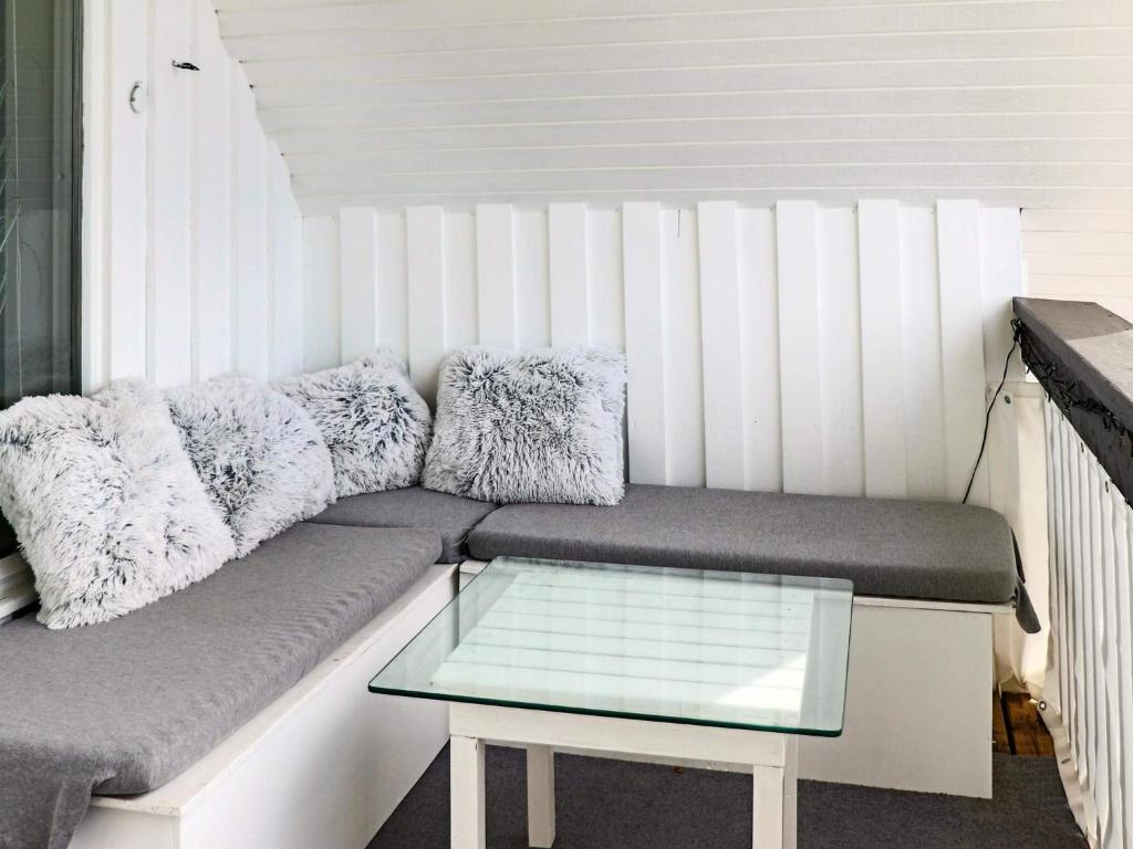 Posezení v ubytování Holiday home Halmstad XI