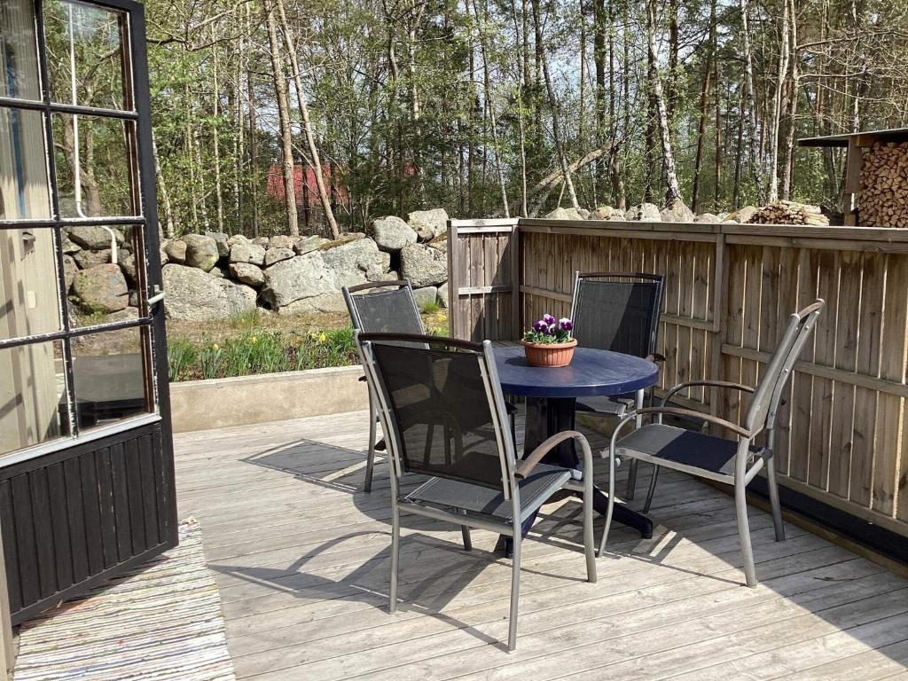 Balkón nebo terasa v ubytování Holiday home SÖLVESBORG XVI