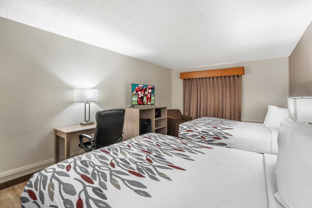 Red Roof Inn & Suites Sulphur Springs - Chambre De Luxe Avec Deux Lits Queen Fumeurs