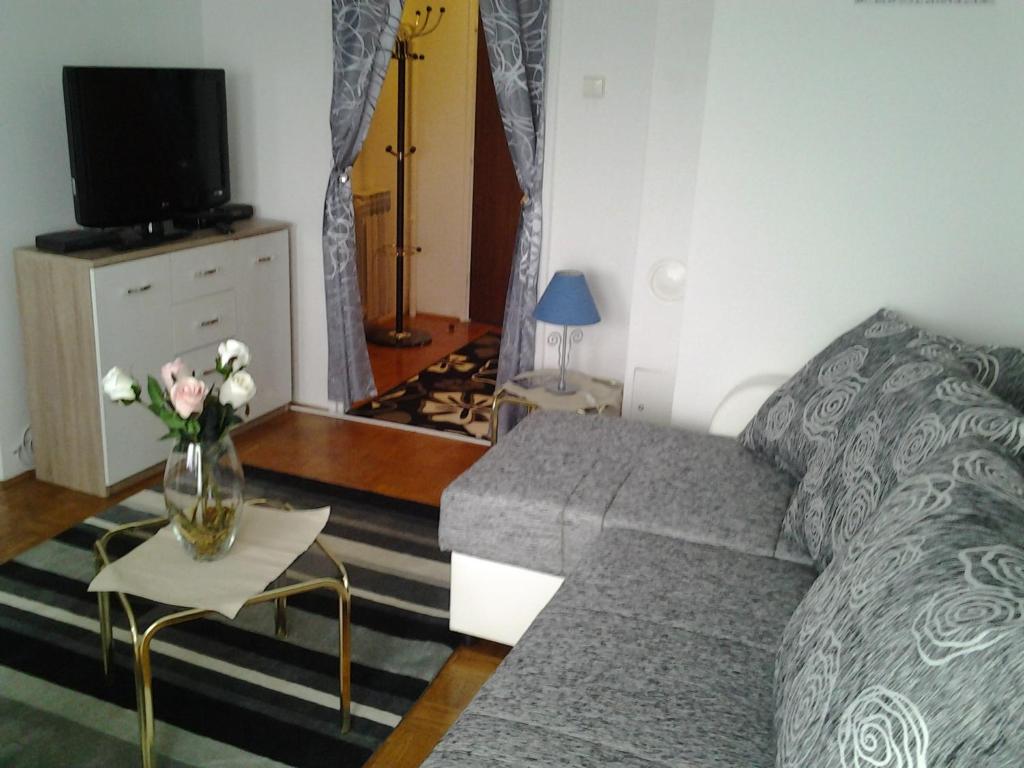 Część wypoczynkowa w obiekcie Apartment Karlos
