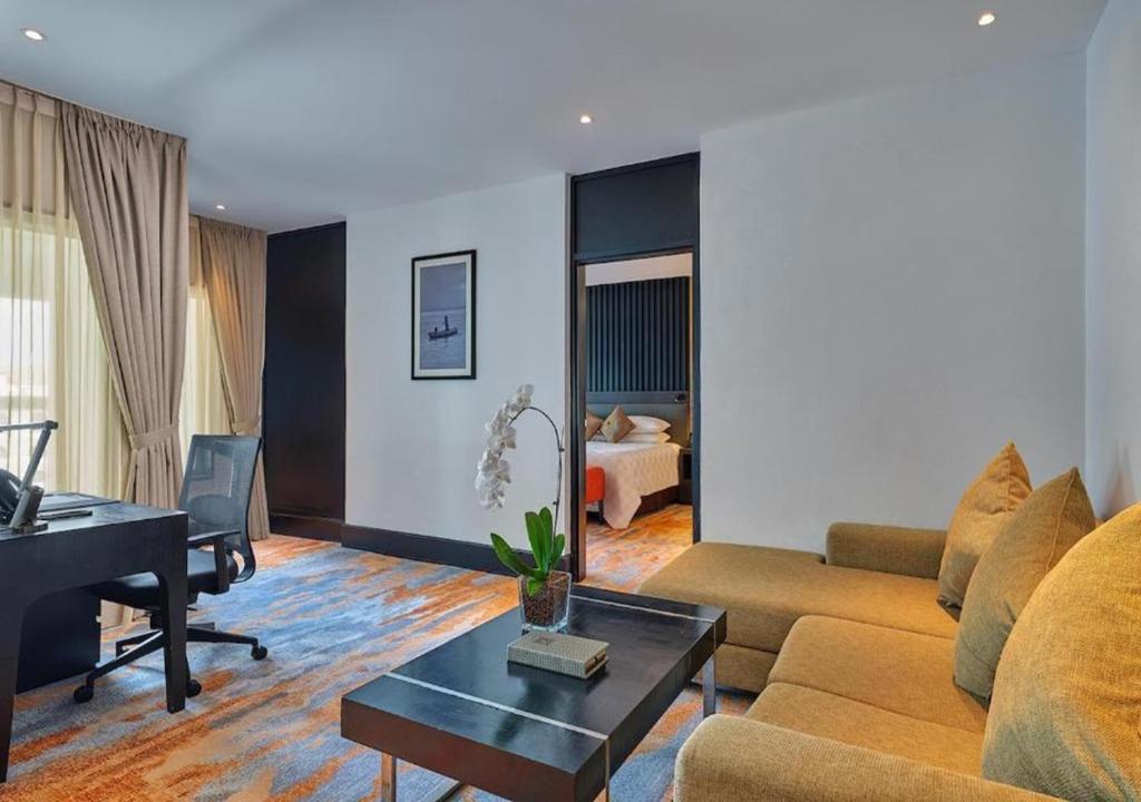 Posezení v ubytování Sama Sama Hotel KLIA