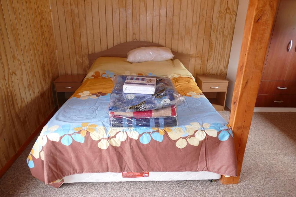 Postel nebo postele na pokoji v ubytování Parques de Afunalhue