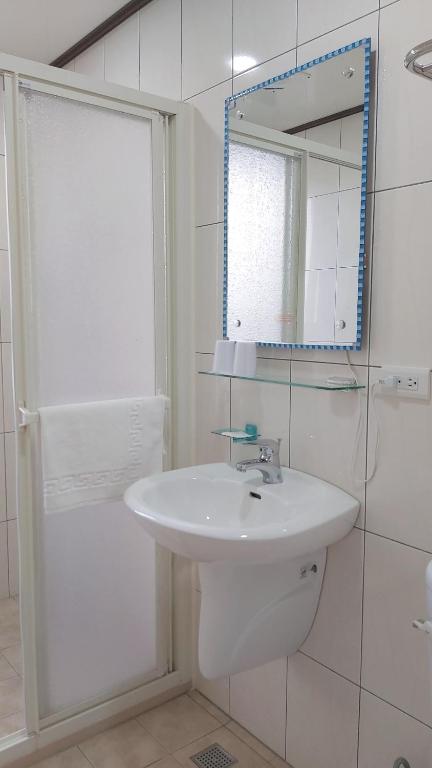 Koupelna v ubytování Chin-Lan B&B