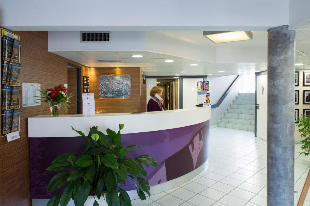 Vstupní hala nebo recepce v ubytování Hotel Espace Cite