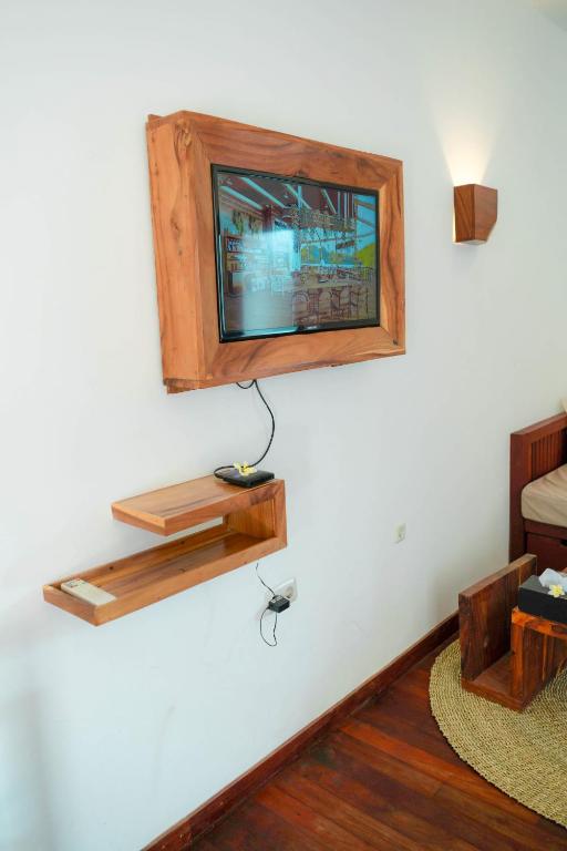 TV a/nebo společenská místnost v ubytování Villa Nero