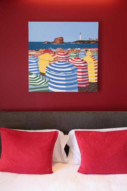 Fotografie z fotogalerie ubytování Hotel du Fronton v destinaci Bidart