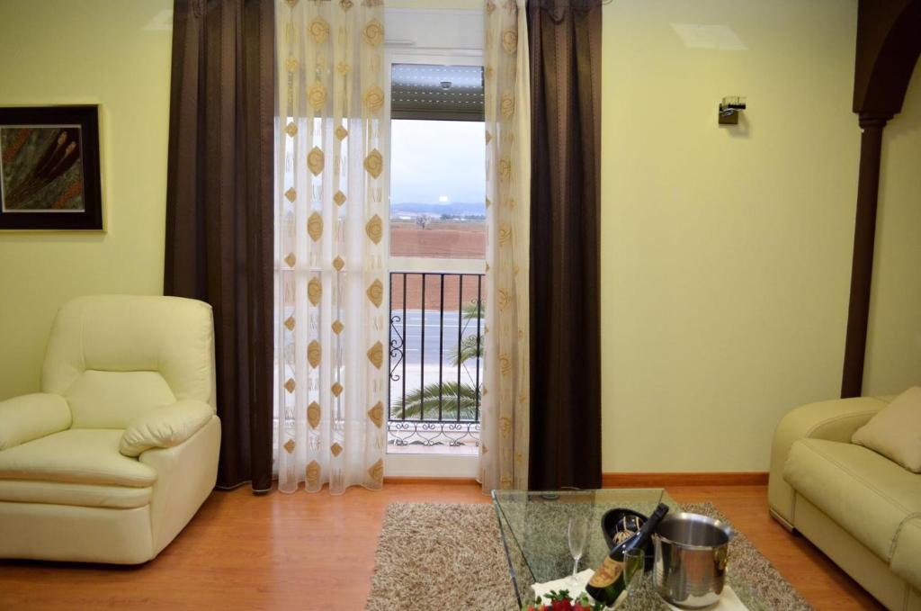 Posezení v ubytování Hotel Malena
