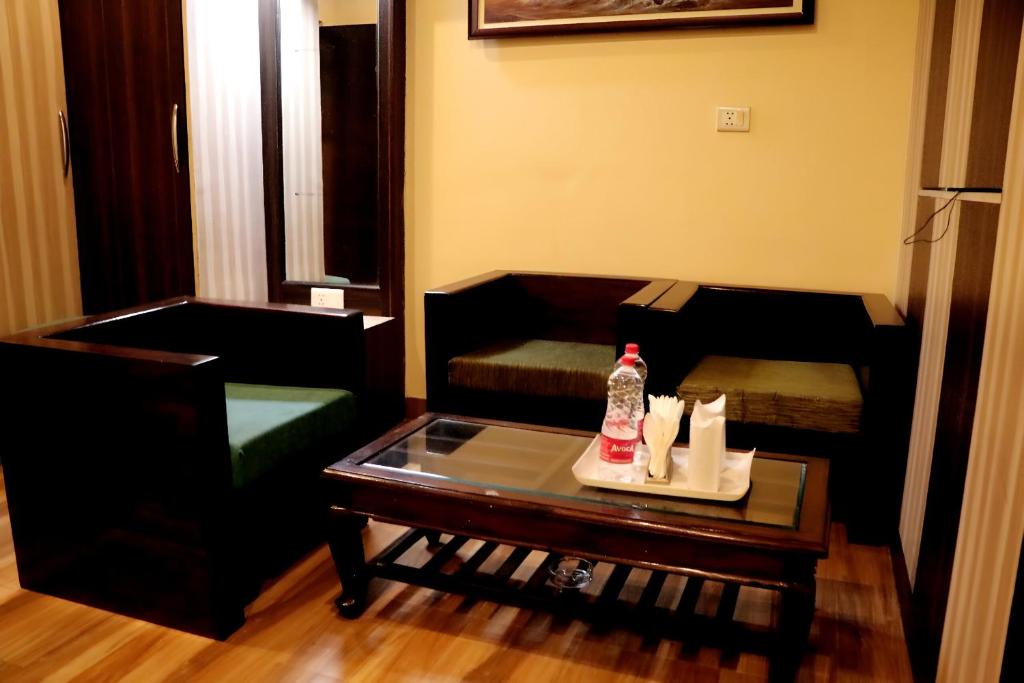 Posezení v ubytování Hotel Oakwood